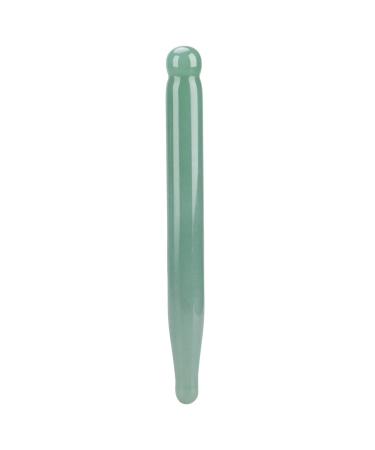 Rose Quartz Stick 1 Piece Natural Stone Carving Polished Massage Health Relaxation Crystal Stick(Green Aventurine)