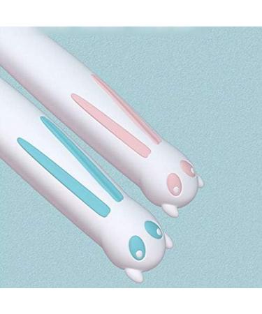 SUICRA Antibacterial Cartoon Rabbit Toothbrush - Soft Silicone Handle for Kids | International Shipping Available - Buy Online on GoSupps.com