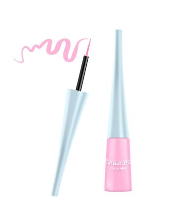FAEYLI Waterproof Matte Liquid Eyeliner Pen | High Pigment Color | Pink, White, Black, Red, Brown, Green, Purple | Durable Formula | Eye Makeup - 02 - Buy Online on GoSupps.com