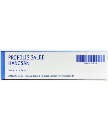 Propolis Ointment Hanosan - High-Quality 30ml Cream for Skin Care Cracks & Redness Relief - International Shipping Available - Buy Online on GoSupps.com