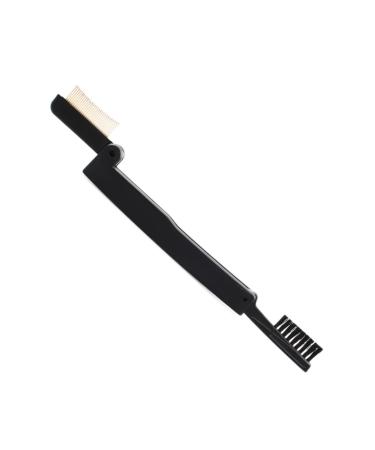 Ipetboom Double Side Eyebrow Brush Set - 3pcs Makeup Tools for Mascara & Eyelash Curling Black | Perfect for Eyebrow Filling & Styling - Buy Online on GoSupps.com