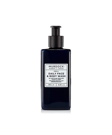Murdock London Daily Face & Body Wash | Gently Foams and Cleans off with Invigorating Black Tea Scent | Made in England