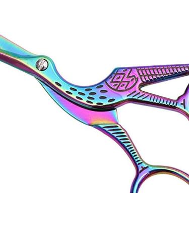 Chameleon Crane Stainless Steel Nail Scissors & Cuticle Clippers - Premium Manicure Tool for Nail Art & Makeup Remover - Buy Online on GoSupps.com