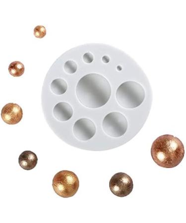 KALAIEN Dome Cabochon Gemstone Silicone Mold for Cake Decoration, Cupcake Topper, Polymer Clay, Resin Epoxy, Jewelry Making - Small (2.7 inch) - Buy Online on GoSupps.com