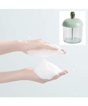 Healifty Marshmallow Whip Maker - Portable Facial Clean Tool & Foam Maker for Face Wash | Manual Foam Soap Maker for Shower Gel (Green - Buy Online on GoSupps.com