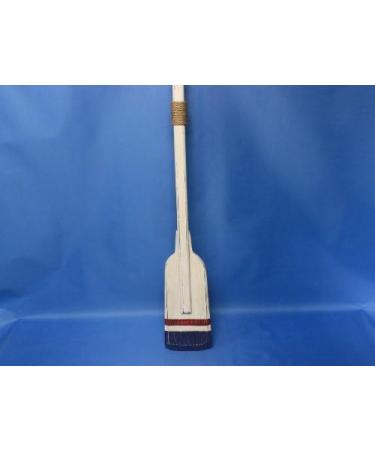 Hampton Nautical Wooden Crawford Rowing Oar 36 with Hooks - Authentic Wood Design - Buy Online on GoSupps.com