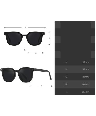 Fuqinqingoz Large Square Reading Glasses - HD Anti-Blue Light Glare-Free Computer Readers for Men & Women - C2 Color +350 Strength - Buy Online on GoSupps.com