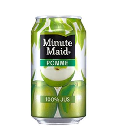 MINUTE MAID Lot de 24 Canette pomme 33 cl