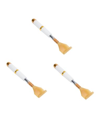 Tovinanna 3st back scratch for men expandable wooden trowl massage gear back scratch for the old telescopic back scratch Telescopic spatula dutifully conscious son scraper white