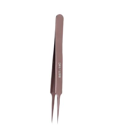 Fuckette accuracy stainless steel tweezers colored tip head wear acid -resistant industrial tweezers for PCB semiconductor laboratory tweezers made of stainless steel