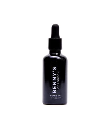 Beard Oil | BENNY'S | Natural and Organic Oils | Keeps Beard Soft and Healthy | Premium Beard Care | Made in The UK