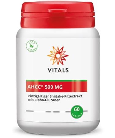 Buy Vitals AHCC 500 mg - 60 Vegan Capsules | Premium Alpha-Glucans | Original Product from Discoverers - International Shipping Available - Buy Online on GoSupps.com