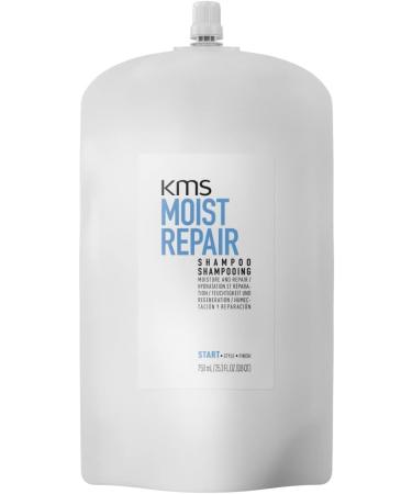 KMS Moist Repair Shampoo Pouch 750ml - moisturizing shampoo refill - Buy Online on GoSupps.com