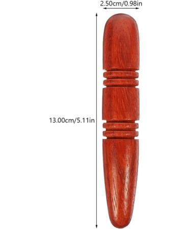 Healvian 4-Piece Trigger Point Massager Set | Wooden Massage Stick & Acupressure Pen for Pain Relief in Shoulders Back Legs & Feet - International Shipping Available - Buy Online on GoSupps.com