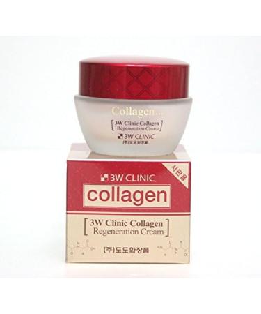 3W Clinic Collagen Regeneration Moisturizer Cream 60ml - Hydrating Anti-Aging Skincare for All Skin Types - International Shipping Available - Buy Online on GoSupps.com