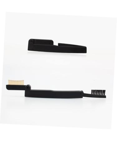 Ipetboom Double Side Eyebrow Brush Set - 3pcs Makeup Tools for Mascara & Eyelash Curling Black | Perfect for Eyebrow Filling & Styling - Buy Online on GoSupps.com