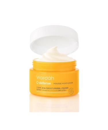 Buy WARDAH C-Defense Mousse Moisturizer 30g - Hydrating & Brightening | Fast International Shipping - Buy Online on GoSupps.com