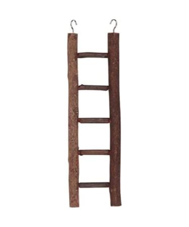 Kerbl 83131 ladder 5-rung made of natural wood