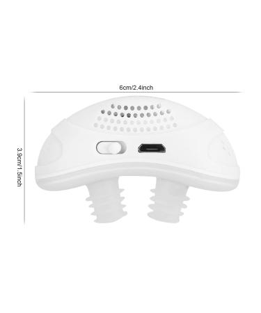 Intelligent Snoring Device Small Sonre Stopper | Lightweight Breath Aid for Snoring Relief | Home Use Nasal Plug - White - Buy Online on GoSupps.com