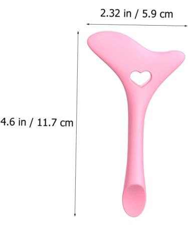 Housoutil Eyeliner Aid Liquid Eyeliner Silicone Molds Pink Tools Marscara Drawing Aids Makeup Tools With Wings 11.7X5.9CM Pink - Buy Online on GoSupps.com