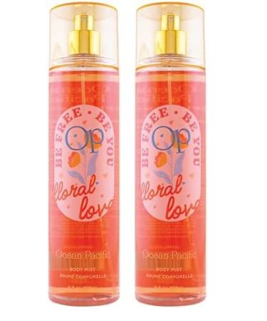 Ocean Pacific Floral Love Body Spray (Pack of 2) 8 Ounce (Pack of 2)