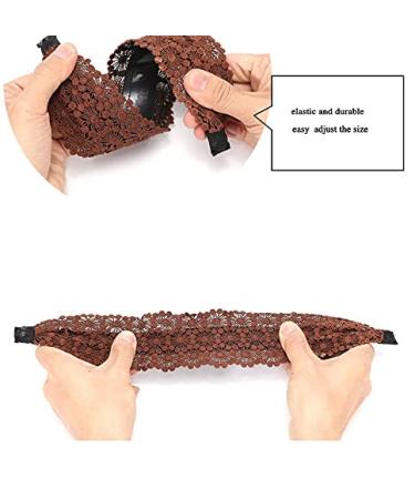 DORIS&JACKY Fashion Lace Headbands - Set of 5 Wide Elastic Hairbands for Women and Girls - Buy Online on GoSupps.com