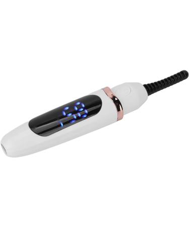 Qukaim Electric Heated Eyelash Curler Electric Eyelash Curler USB Rechargeable Heated Handheld Curler with Intelligent Temperature Control White - Buy Online on GoSupps.com