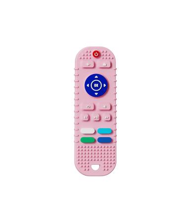 Silicone TV Remote Teething Toy for 6+ Months Babies - BPA Free, Pink - 1 Pack - Buy Online on GoSupps.com