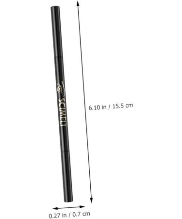 Mipcase Eyebrow Liner 2 1 Eyebrow Makeup Tools Door To Rotate Lock Cylinder Brown Eyebrow Pencils 1 count (Pack of 1) Brown - Buy Online on GoSupps.com