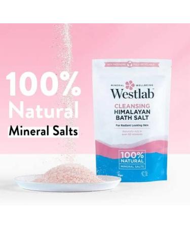 Westlab Cleansing Himalayan Bath Salt Pouch 1Kg Unscented - Pack of 1 - Buy Online on GoSupps.com
