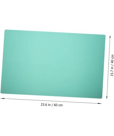 TEHAUX DIY Silicone Mat Resin Molds Jewelry Nail Tools Baby Plates Craft Desk Saver Pad - Green 60x40cm - Buy Online on GoSupps.com