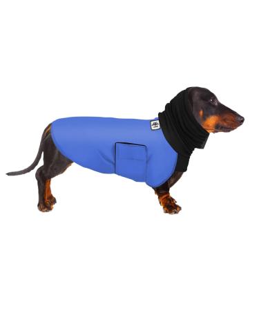 Dachshund Raincoat, Dachshund Clothes for Dog, Dachshund Coat, Dachshund Winter Coat, Dachshund Raincoat Waterproof, Coat Miniature Dachshund, Miniature Dachshund Raincoat for Small Dog (XS, Blue) XS Blue