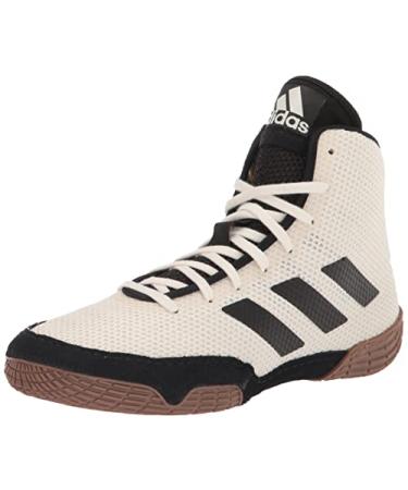 adidas Men's Tech Fall 2.0 Wrestling Shoe 10 Chalk White/Black/Gum