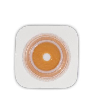 Convatec 125271 SUR-FIT Natura Two-Piece Pre-Cut Stomahesive Flexible Skin Barrier with tape collar Tan 45mm (1 3/4") flange 25mm (1") stoma opening 10/BX