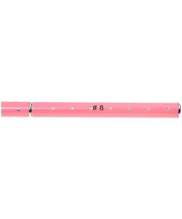 New Nail Art Acrylic Carving Pen NO.8 Crystal Brush Powder Tool Pink - Buy Online on GoSupps.com