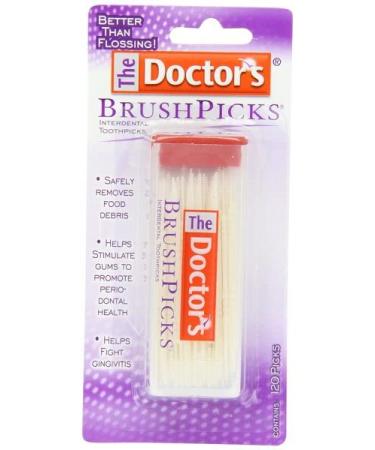 Doctor's BrushPicks Interdental Toothpicks 120 ct. (Pack of 12) - Best for Dental Hygiene - Buy Online on GoSupps.com
