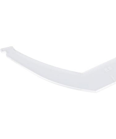 Sonew Eyebrow Stencil Symmetric Brow Drawing Marking Ruler Ideal Brow Proportion Transparent Eyebrow Drawing Ruler for Symmetrical Brow Shape Design - Buy Online on GoSupps.com