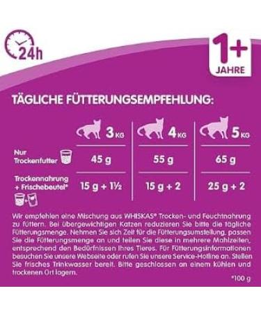 Whiskas Adult 1+ Dry Cat Food Tuna - 5x800g Packs | Premium Dry Food for Adult Cats - Available in Various Packaging - Buy Online on GoSupps.com