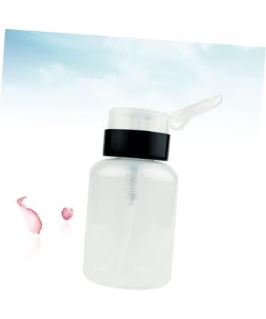 FRCOLOR Water Bottle Water Dispenser Nail Storage Makeup Containers Press Down Liquid Pump Dispenser Press Down Lockable Remover Bottle - Buy Online on GoSupps.com
