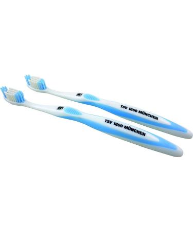 TSV 1860 Munich toothbrush medium set of 2 Toothbrush - Plus bookmark We love football
