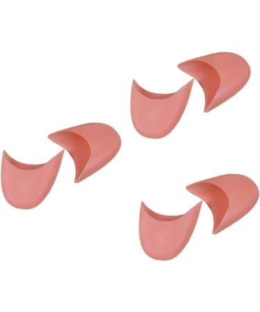 3 Pairs Silicone Toe Caps - Protective Forefoot Cushions & Toe Covers for Comfort | International Shipping - Buy Online on GoSupps.com