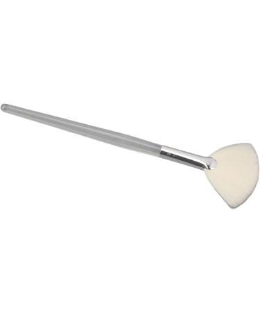 Face Mask Fan Brush Transparent Handle Cosmetic Flat Facial Brush Large Applicator for Beauty Salon - Buy Online on GoSupps.com
