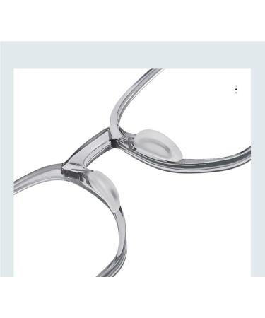 Fuqinqingoz Big Anti-Blue Light Reading Glasses - Light Computer Readers (+100) - Black Flat Lens for Eye Comfort - Buy Online on GoSupps.com