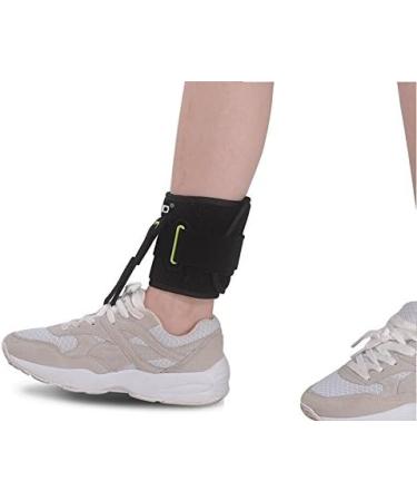 Universal Size Drop Foot Support Ankle Brace AFOs for Poliomyelitis, Hemiplegia, Stroke - Adjustable Strap Elevator for Optimal Support - Buy Online on GoSupps.com