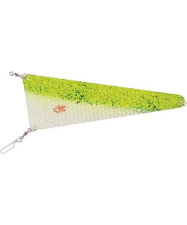 Silver Horde 5030013940 13" Rudder Flasher Glow/Chart. Spatter Back, Multicolor, One Size
