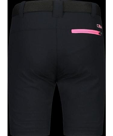 CMP Stretch Zip-Off Trousers for Children | Anthracite-Pink Fluo | Size 152 | International Shipping Available - Buy Online on GoSupps.com