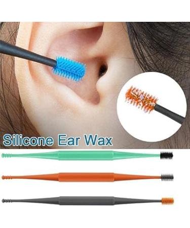 1Pc Double-Sided Earpick Soft Silicone Rotating Ear Ear Ears Remover Clean Design Wax Pick Cleaner Tools (Random Color) - Buy Online on GoSupps.com