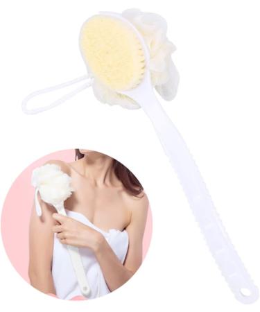 2pcs Healeved Back Scrubber Brushes with Handle - Soft Body Loofah for Shower Massage - Buy Online on GoSupps.com