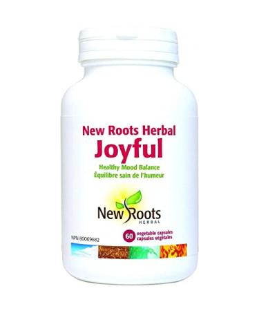 New Roots Herbal - New Roots Herbal Joyful - 60 vegetable capsules - Healthy Mood Balance