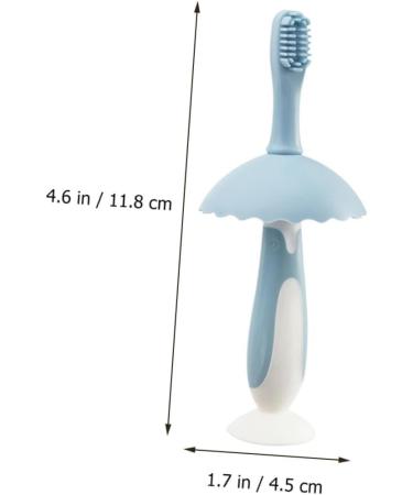 Minkissy 3 Sets Children's Training Toothbrush - Milk Teeth Cleaning Accessories for Kids - Buy Online on GoSupps.com